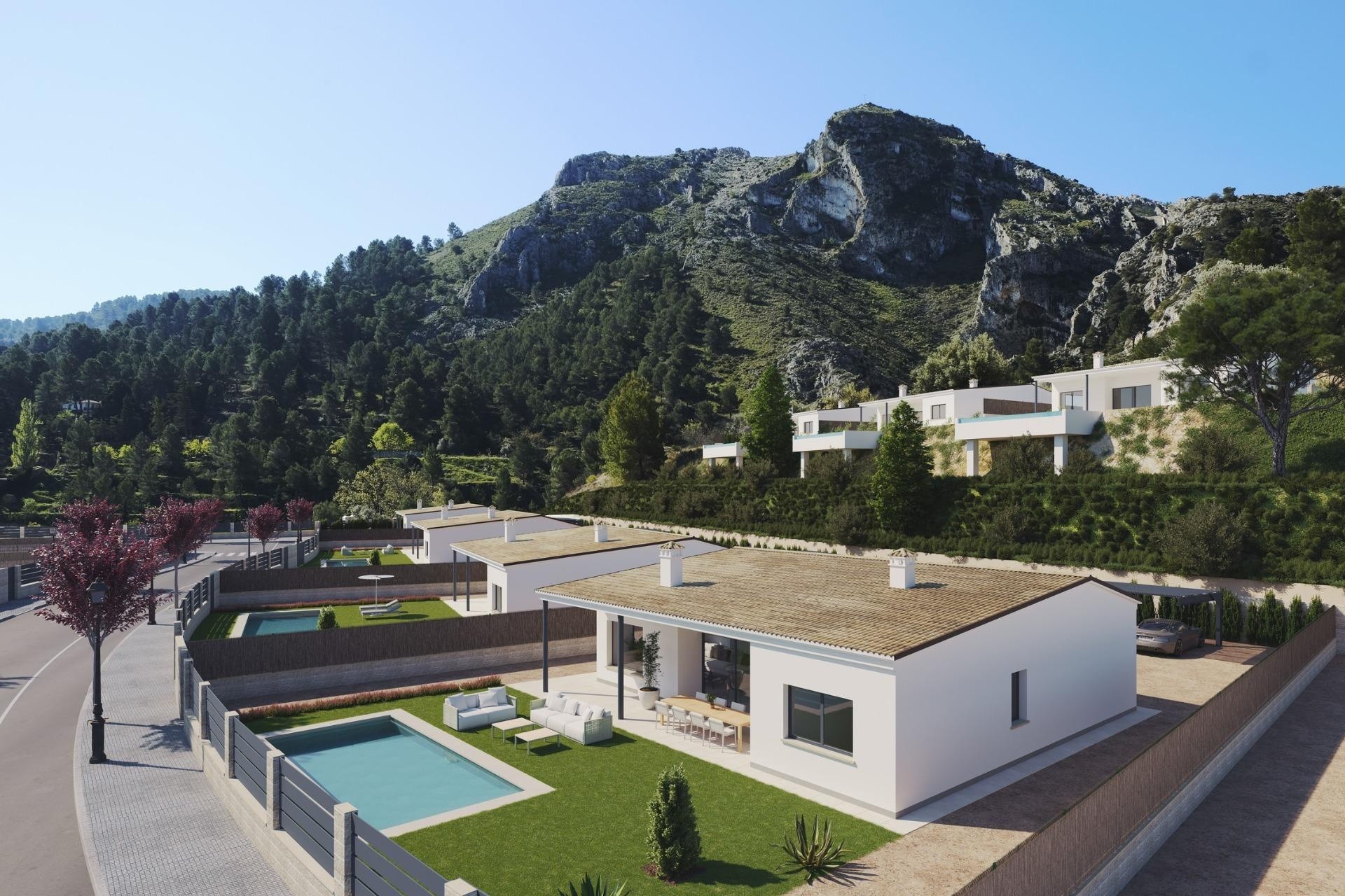 Obra Nueva - Chalet Independiente -
Penàguila - El Olivar