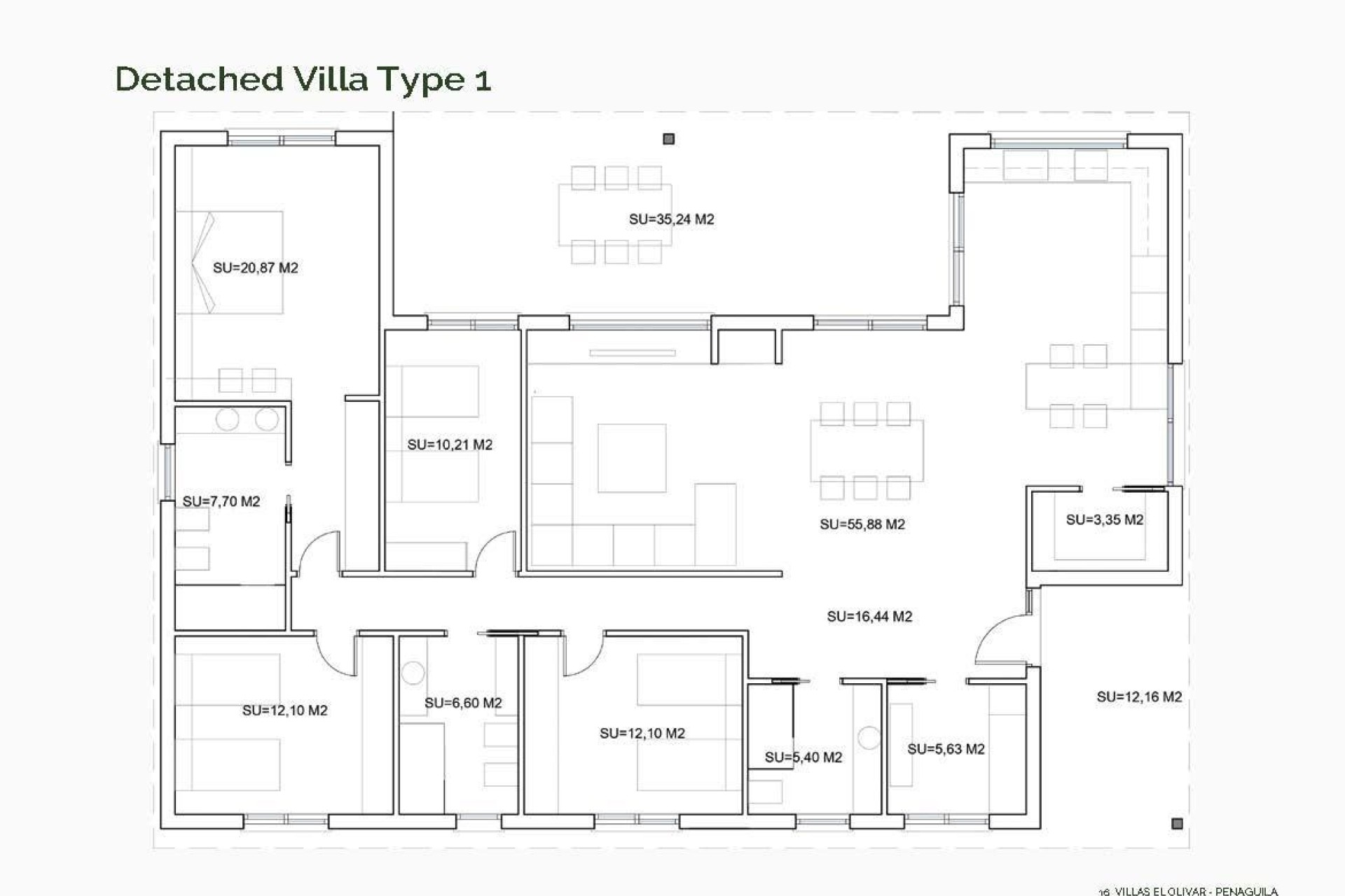 Obra Nueva - Chalet Independiente -
Penàguila - El Olivar
