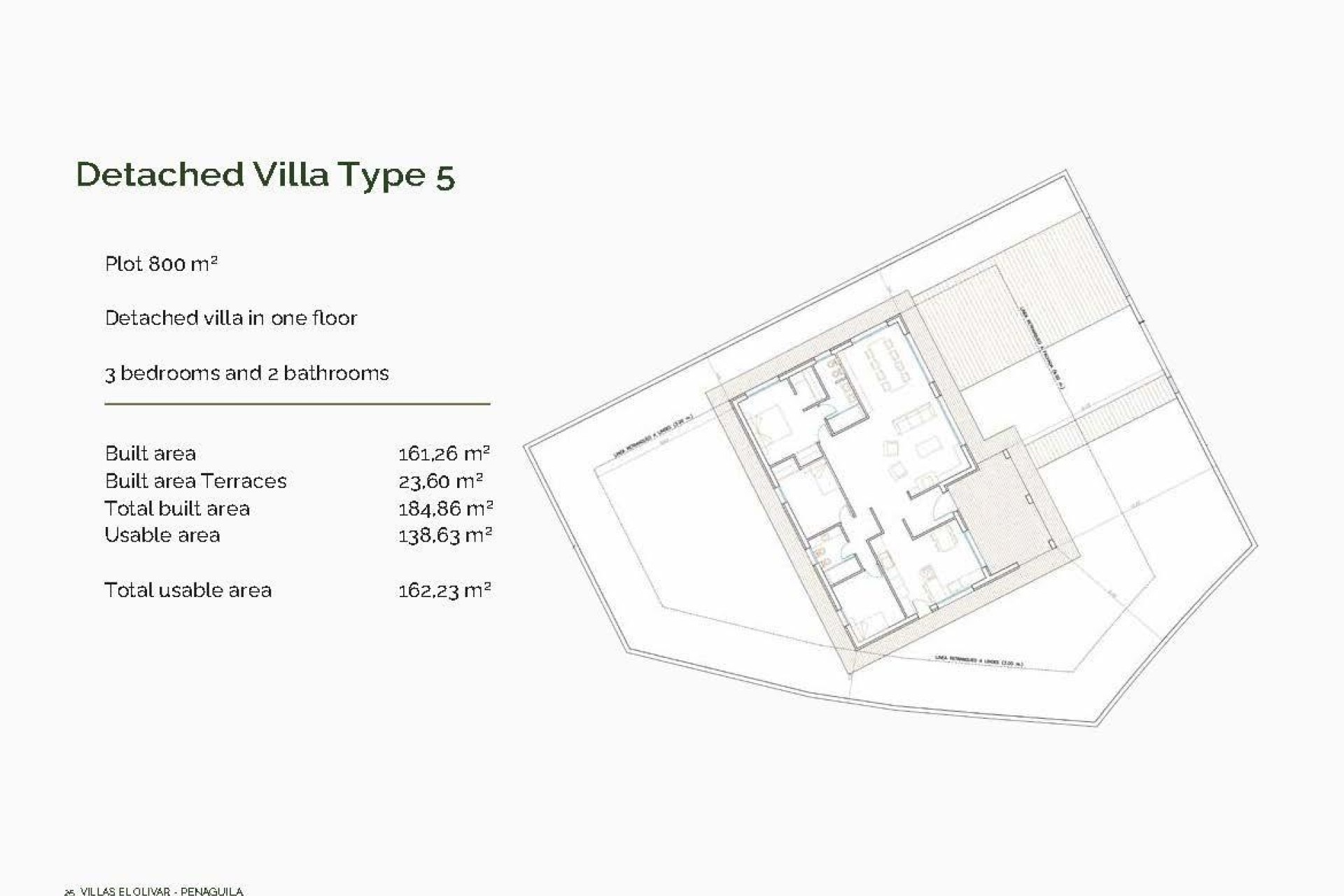 Obra Nueva - Chalet Independiente -
Penàguila - El Olivar