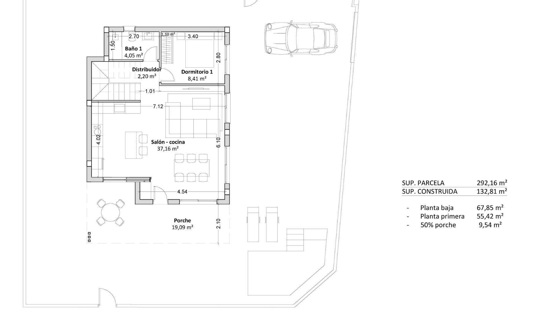Obra Nueva - Chalet Independiente -
Pilar de la Horadada - Torre de la Horadada