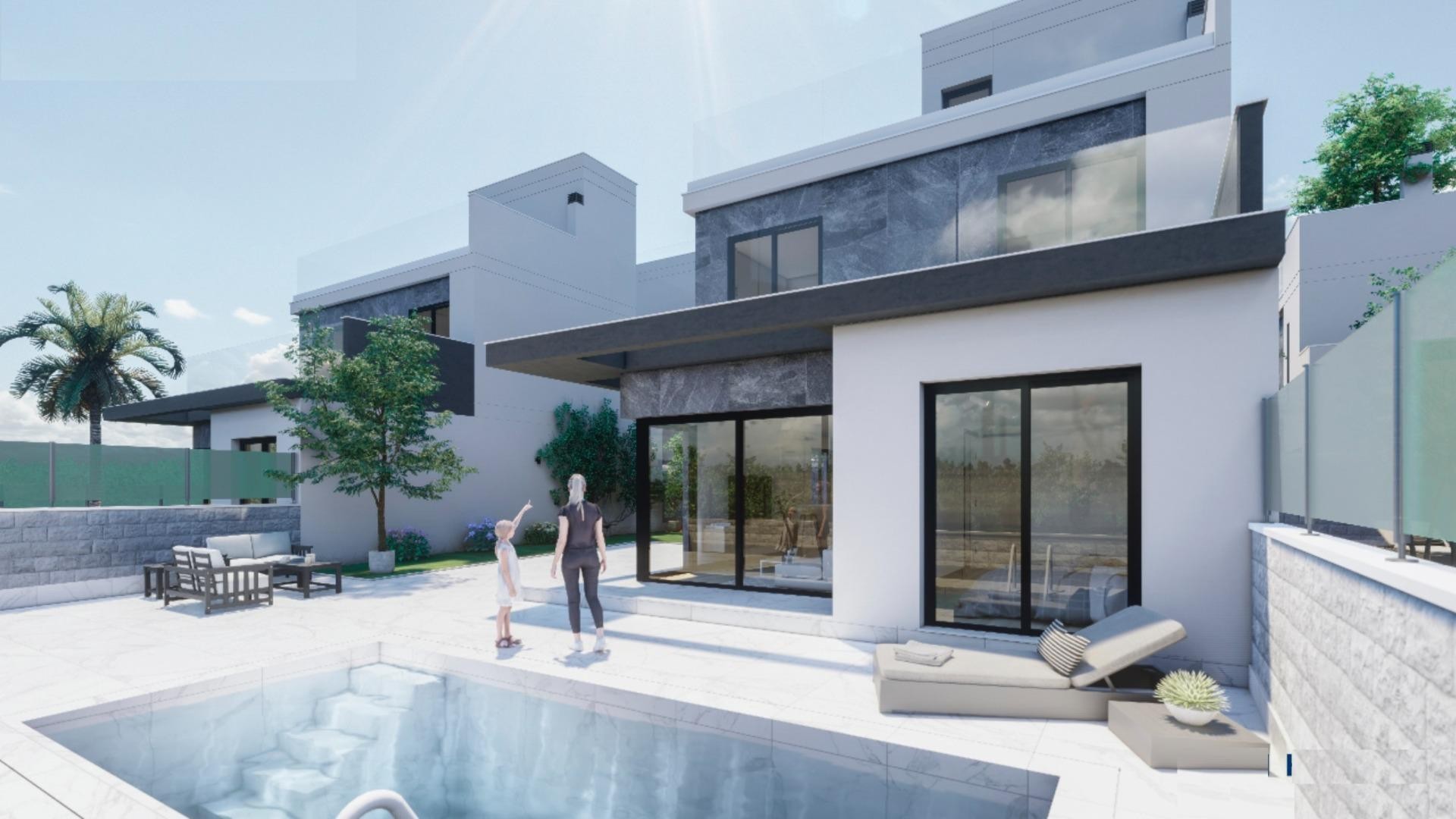 Obra Nueva - Chalet Independiente -
Pilar de la Horadada