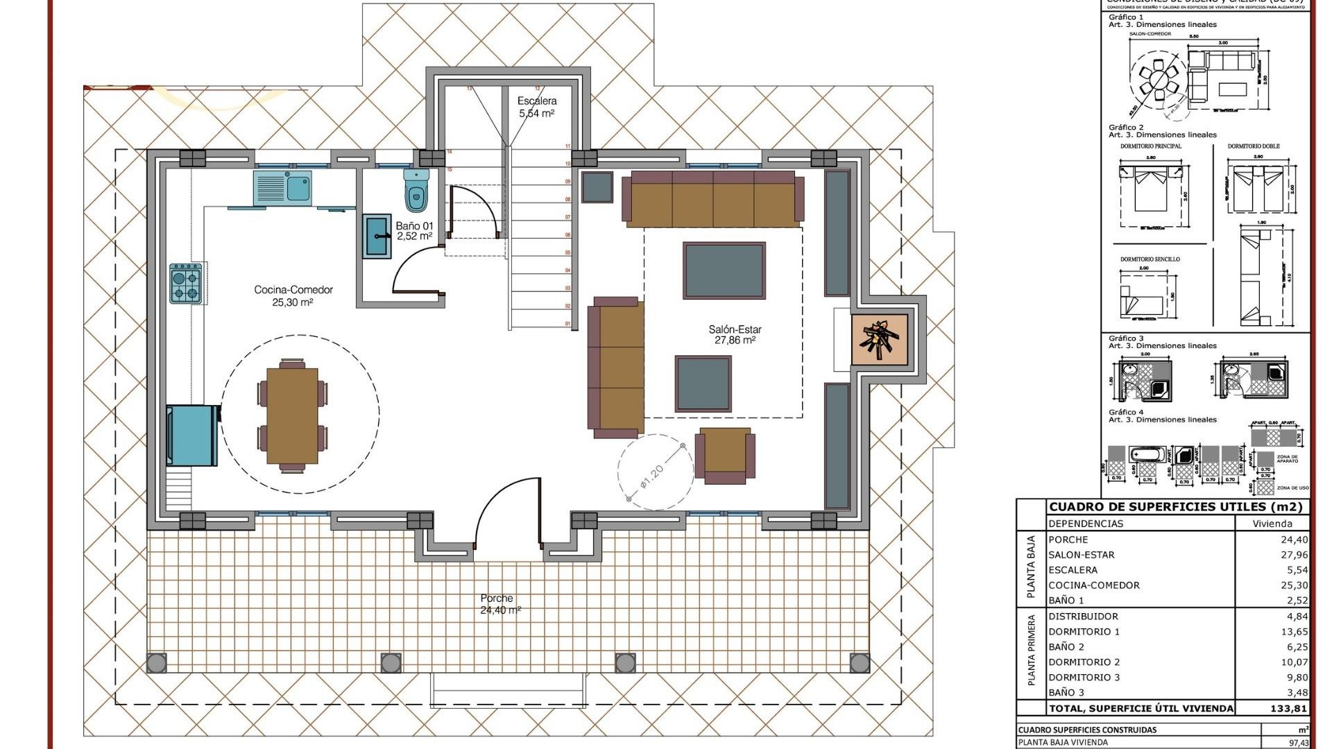 Obra Nueva - Chalet Independiente -
Pinoso - Camino Del Prado