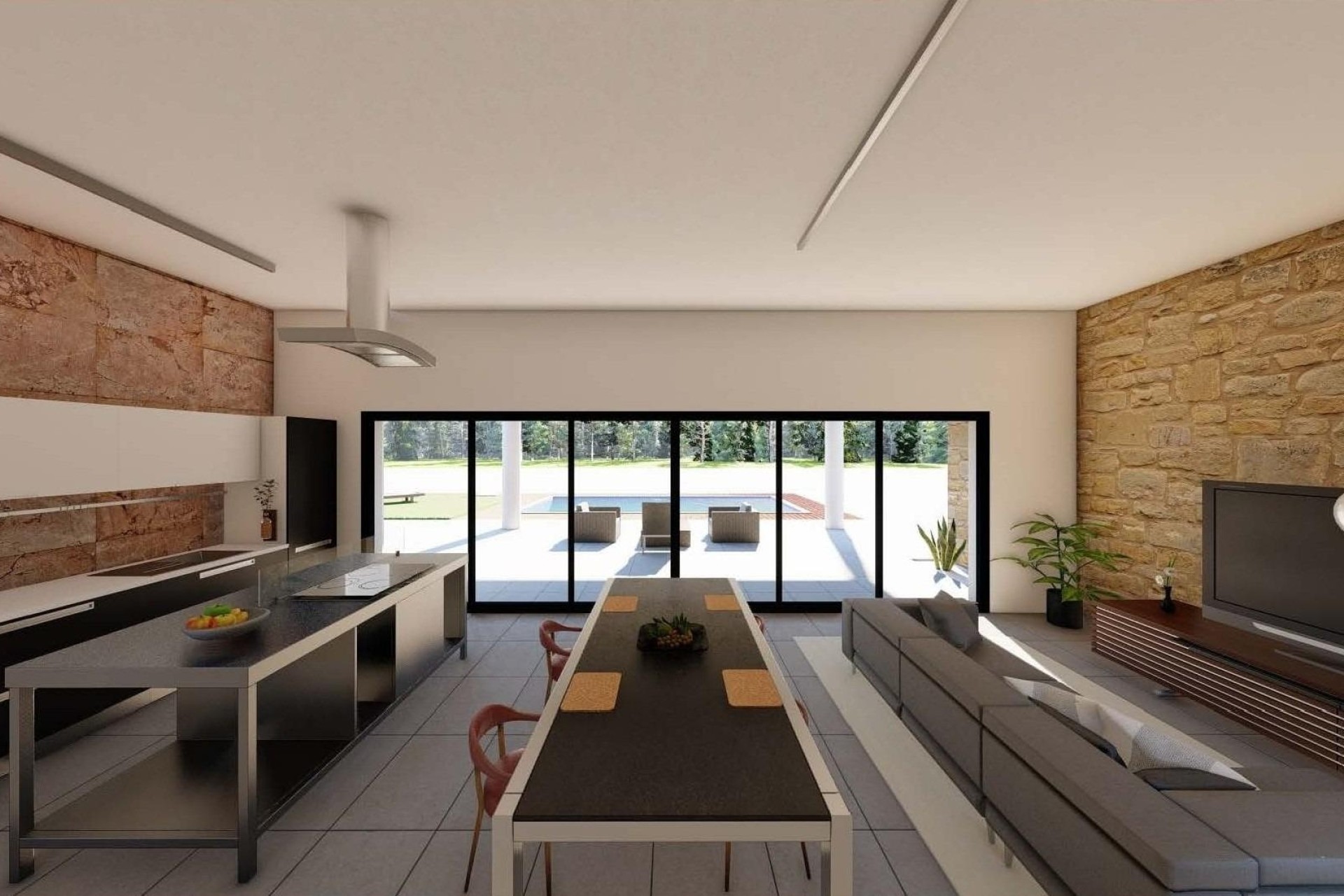 Obra Nueva - Chalet Independiente -
Pinoso - Campo