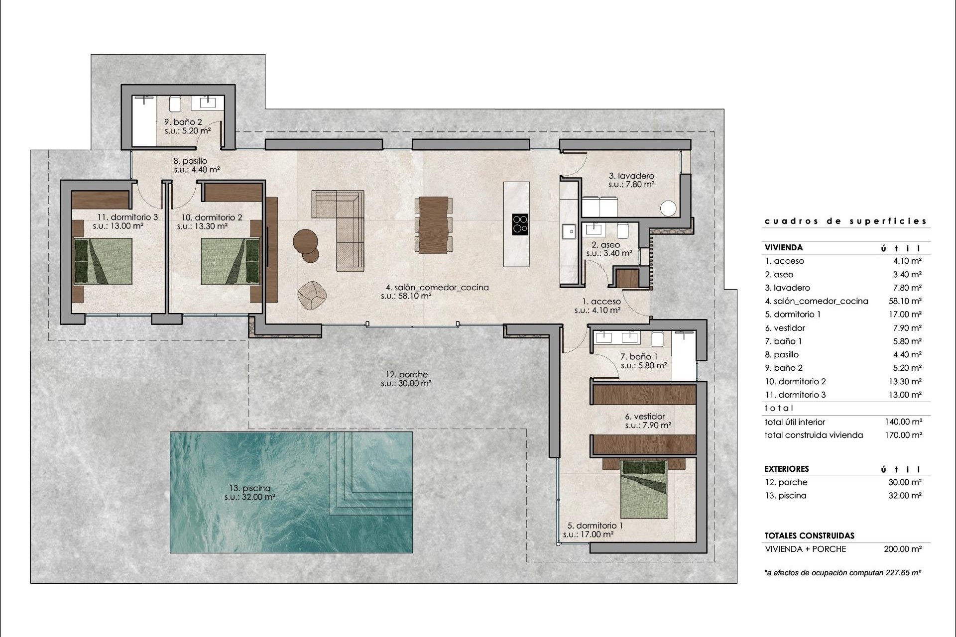 Obra Nueva - Chalet Independiente -
Pinoso - Lel