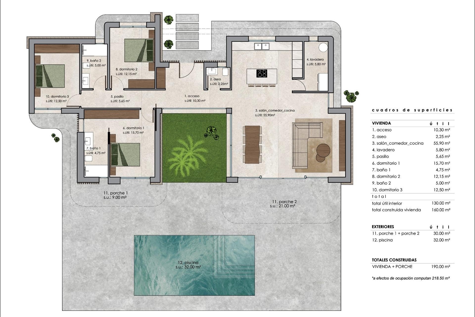 Obra Nueva - Chalet Independiente -
Pinoso - Lel
