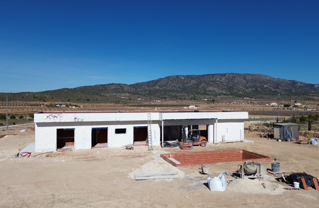 Obra Nueva - Chalet Independiente -
Pinoso