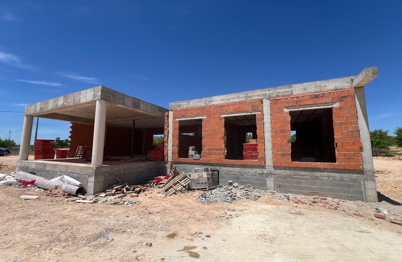 Obra Nueva - Chalet Independiente -
Pinoso