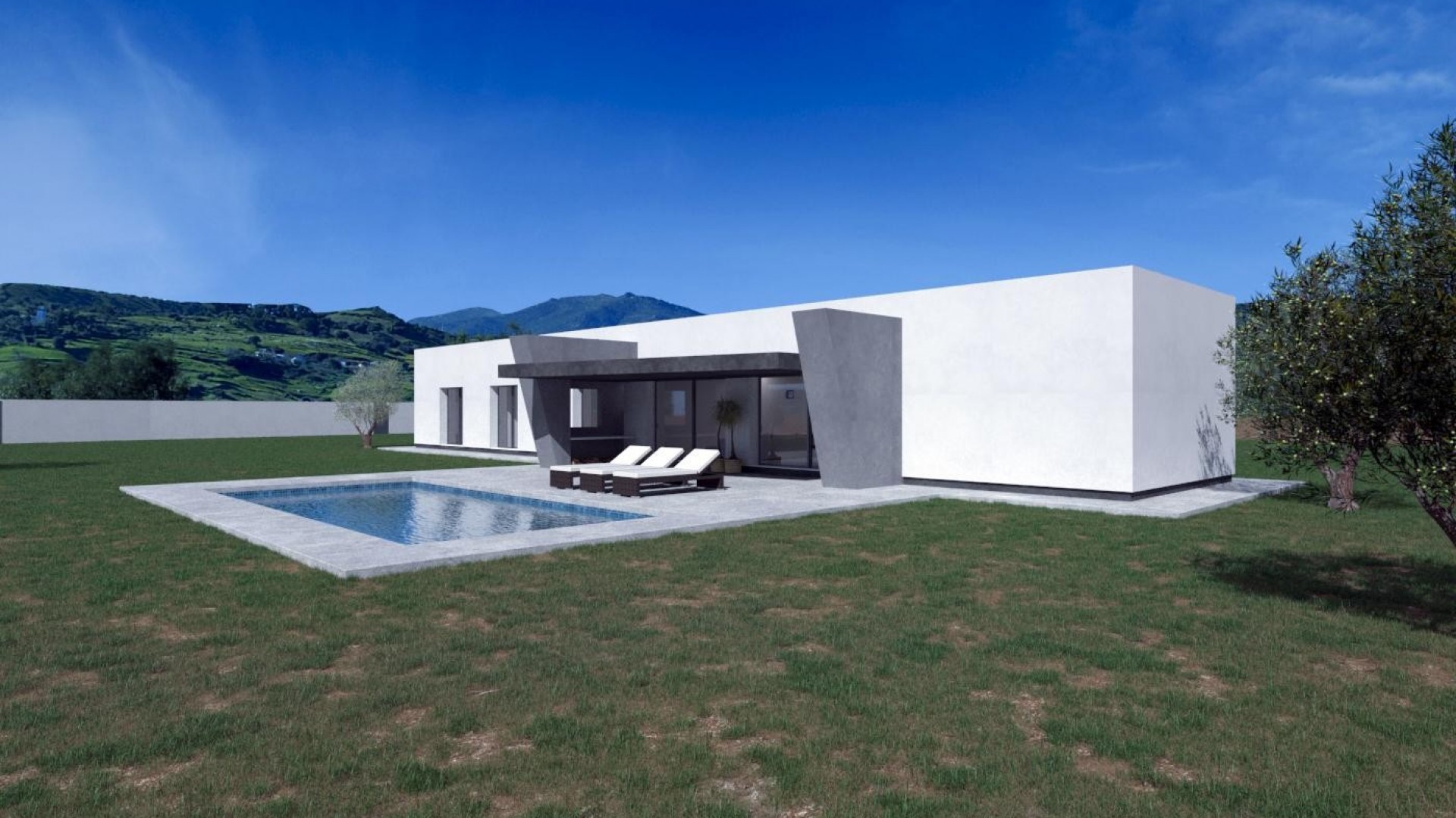 Obra Nueva - Chalet Independiente -
Pinoso