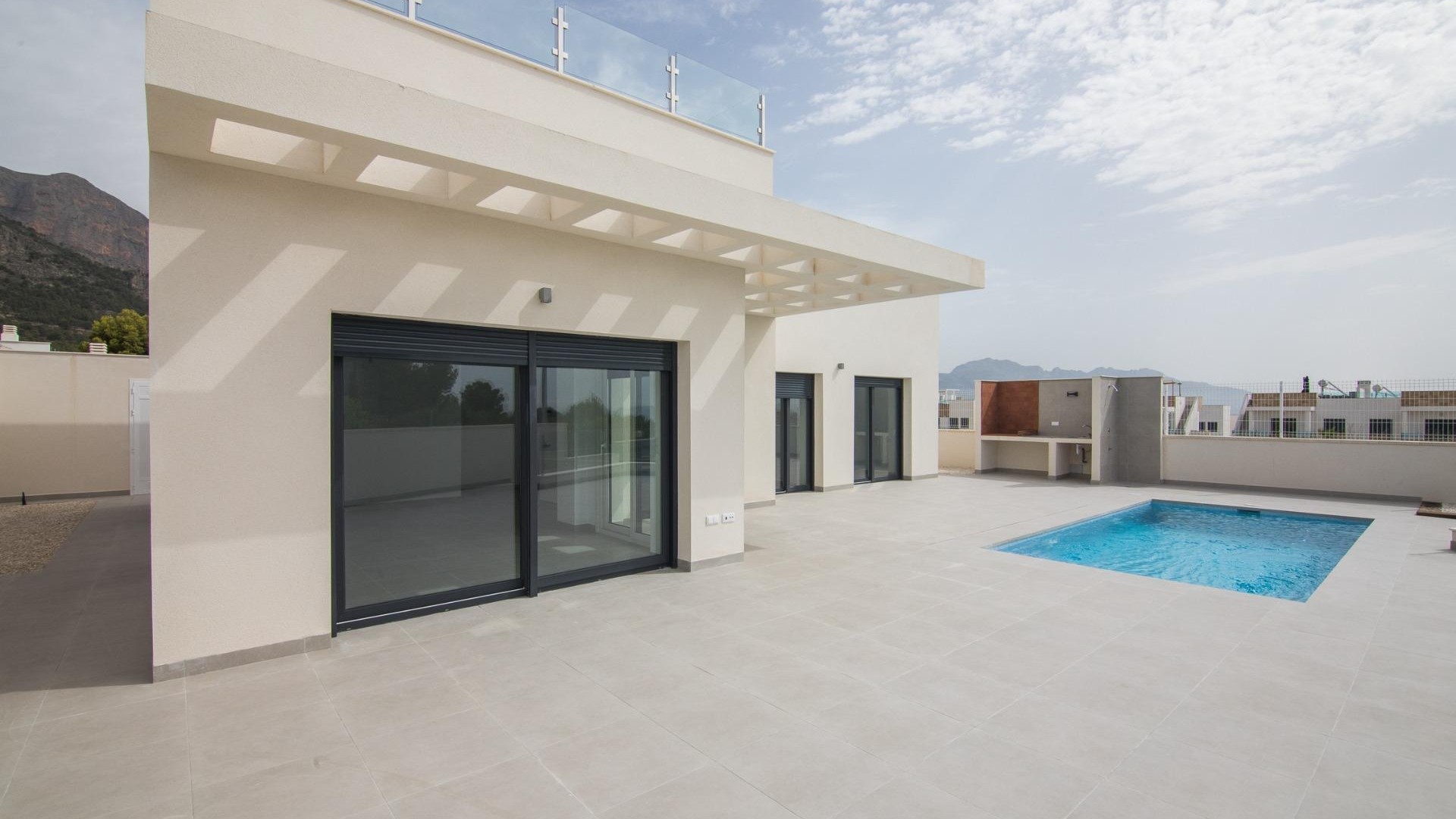 Obra Nueva - Chalet Independiente -
Polop - La Alberca