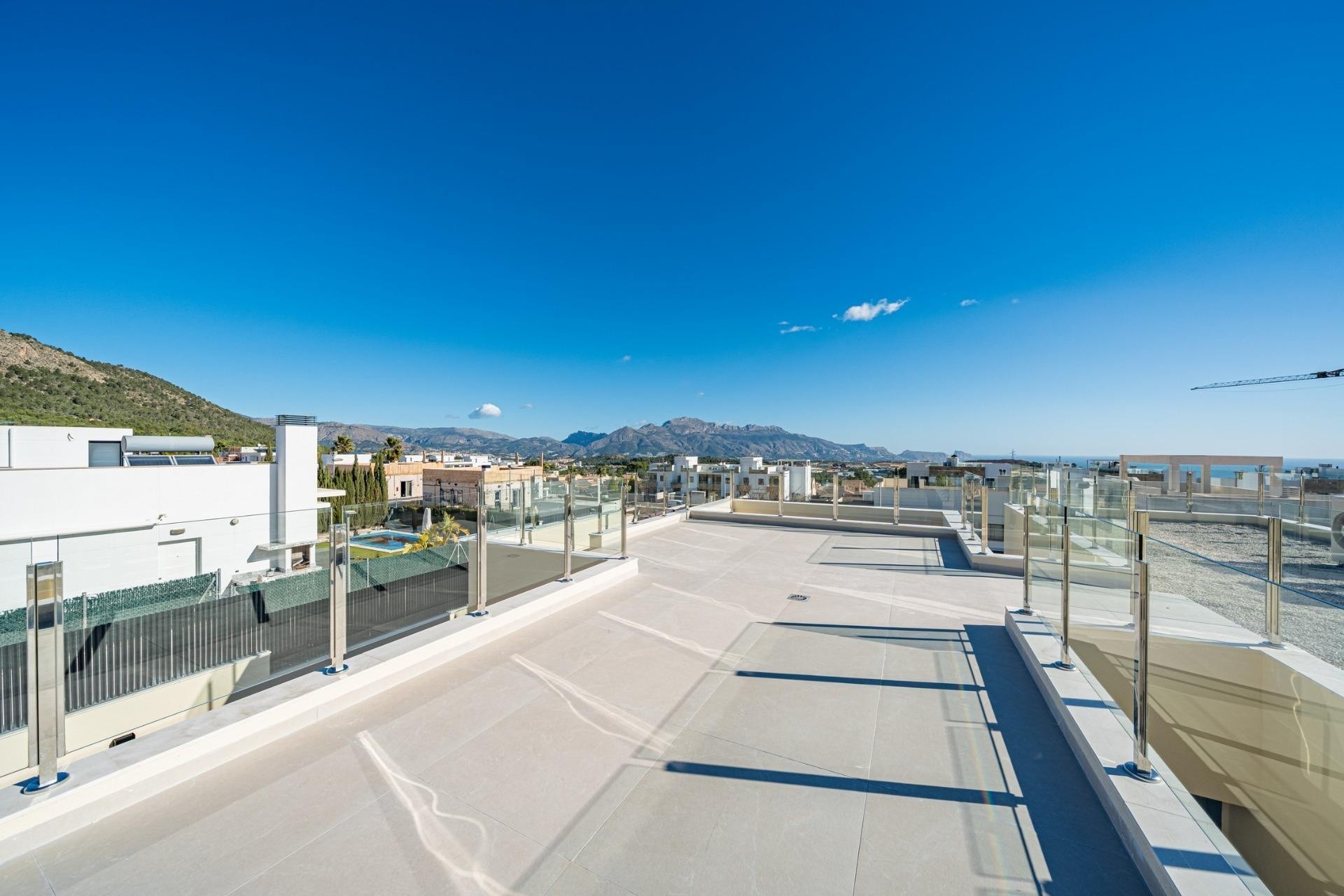 Obra Nueva - Chalet Independiente -
Polop - La Alberca