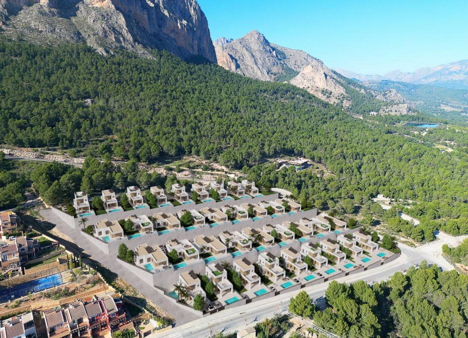 Obra Nueva - Chalet Independiente -
Polop - Polop Hills