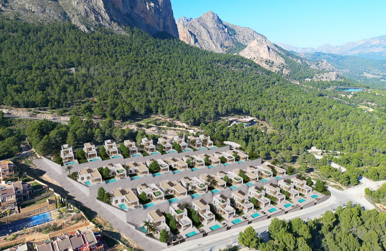 Obra Nueva - Chalet Independiente -
Polop