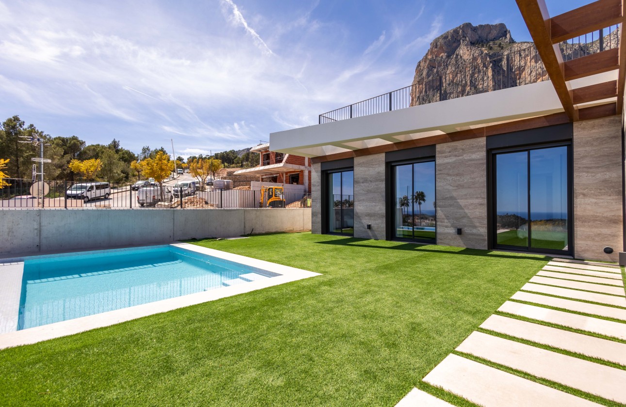 Obra Nueva - Chalet Independiente -
Polop