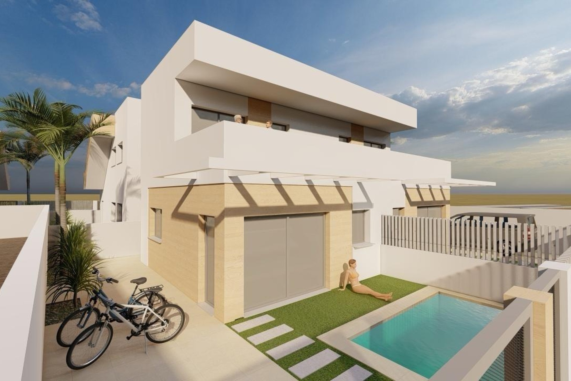 Obra Nueva - Chalet Independiente -
Puerto de mazarron - Mar De Plata