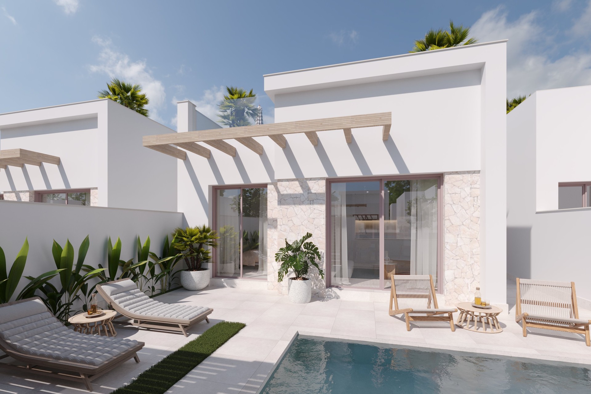 Obra Nueva - Chalet Independiente -
Roldan - Roldán