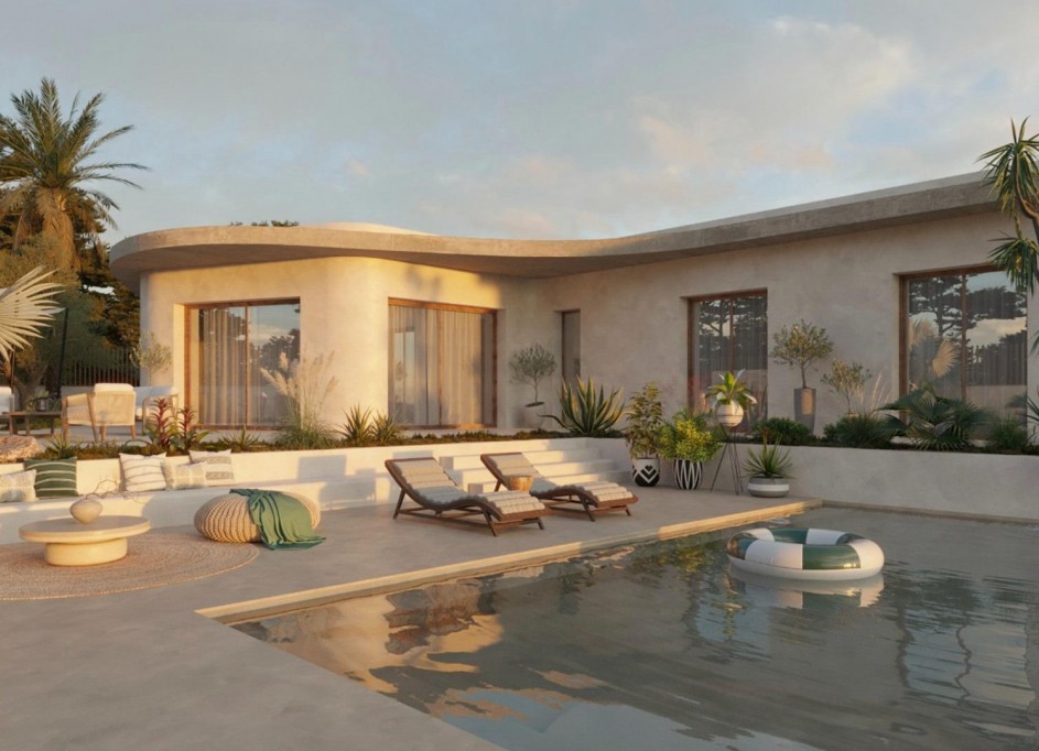 Obra Nueva - Chalet Independiente -
San Fulgencio - La Escuera