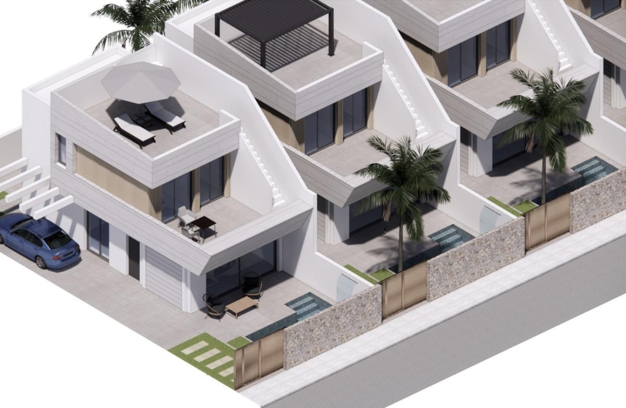 Obra Nueva - Chalet Independiente -
San Javier - Parque de los leones