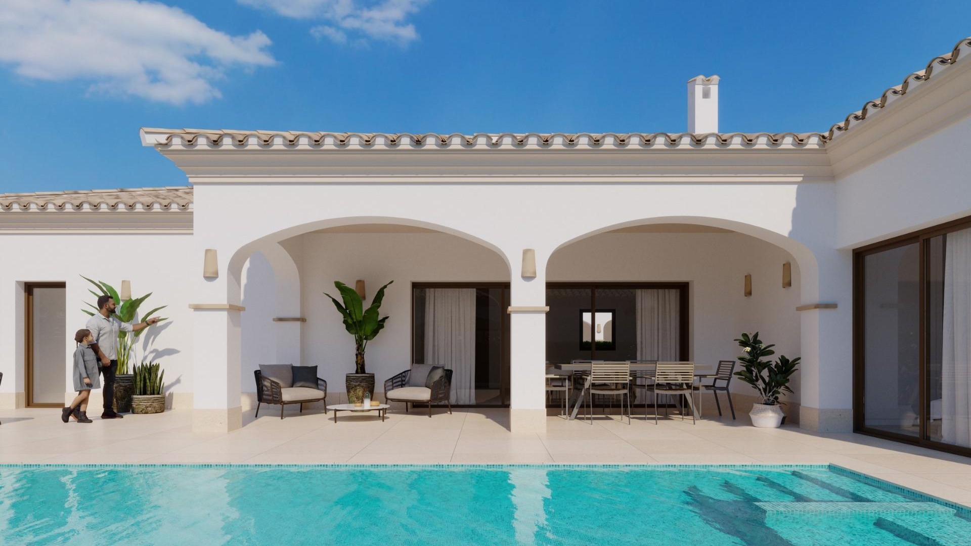 Obra Nueva - Chalet Independiente -
San Pedro del Pinatar - Lo Pagán