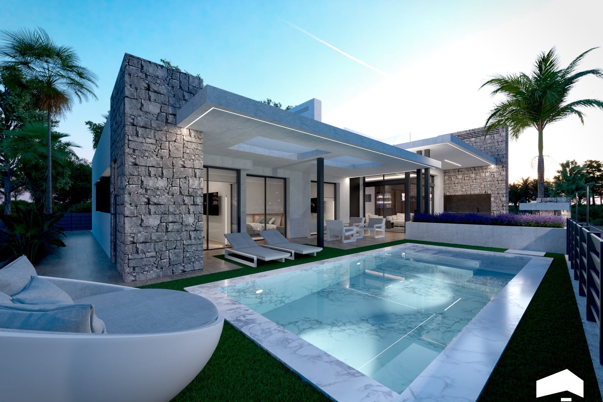 Obra Nueva - Chalet Independiente -
Santa Rosalia