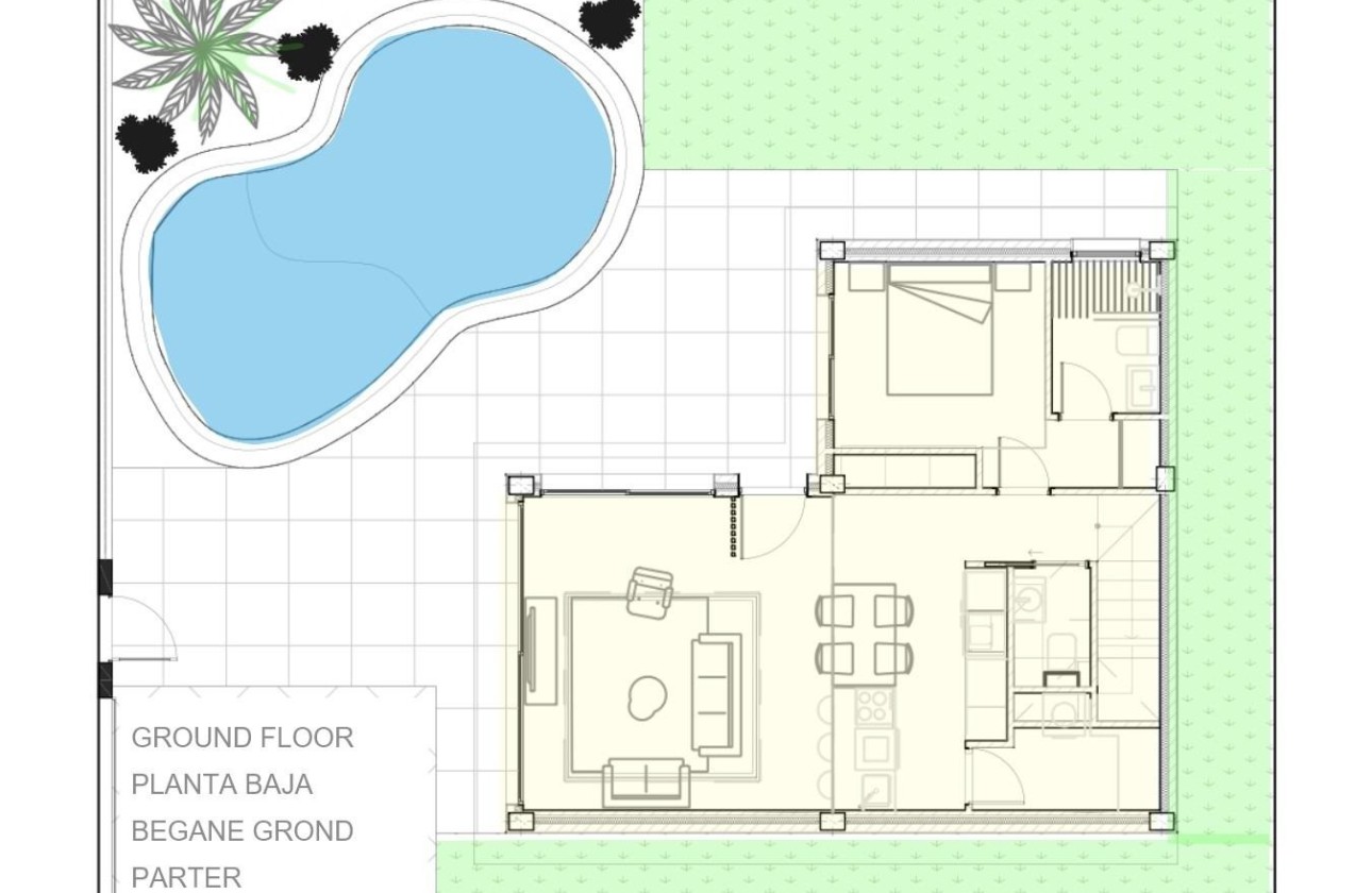 Obra Nueva - Chalet Independiente -
Torre Pacheco - Roldán