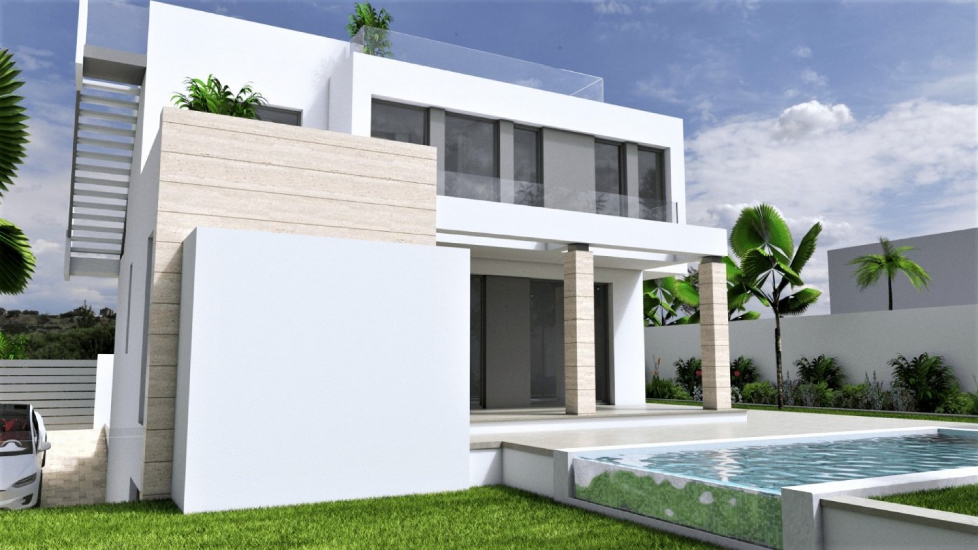 Obra Nueva - Chalet Independiente -
Torrevieja - Aguas Nuevas