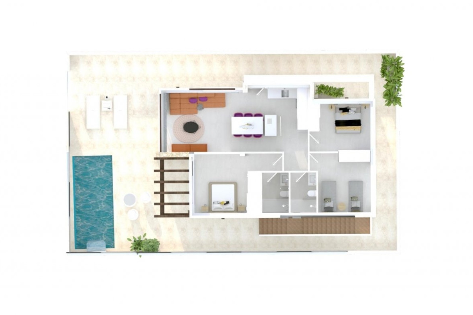 Obra Nueva - Chalet Independiente -
Vera - Vera playa