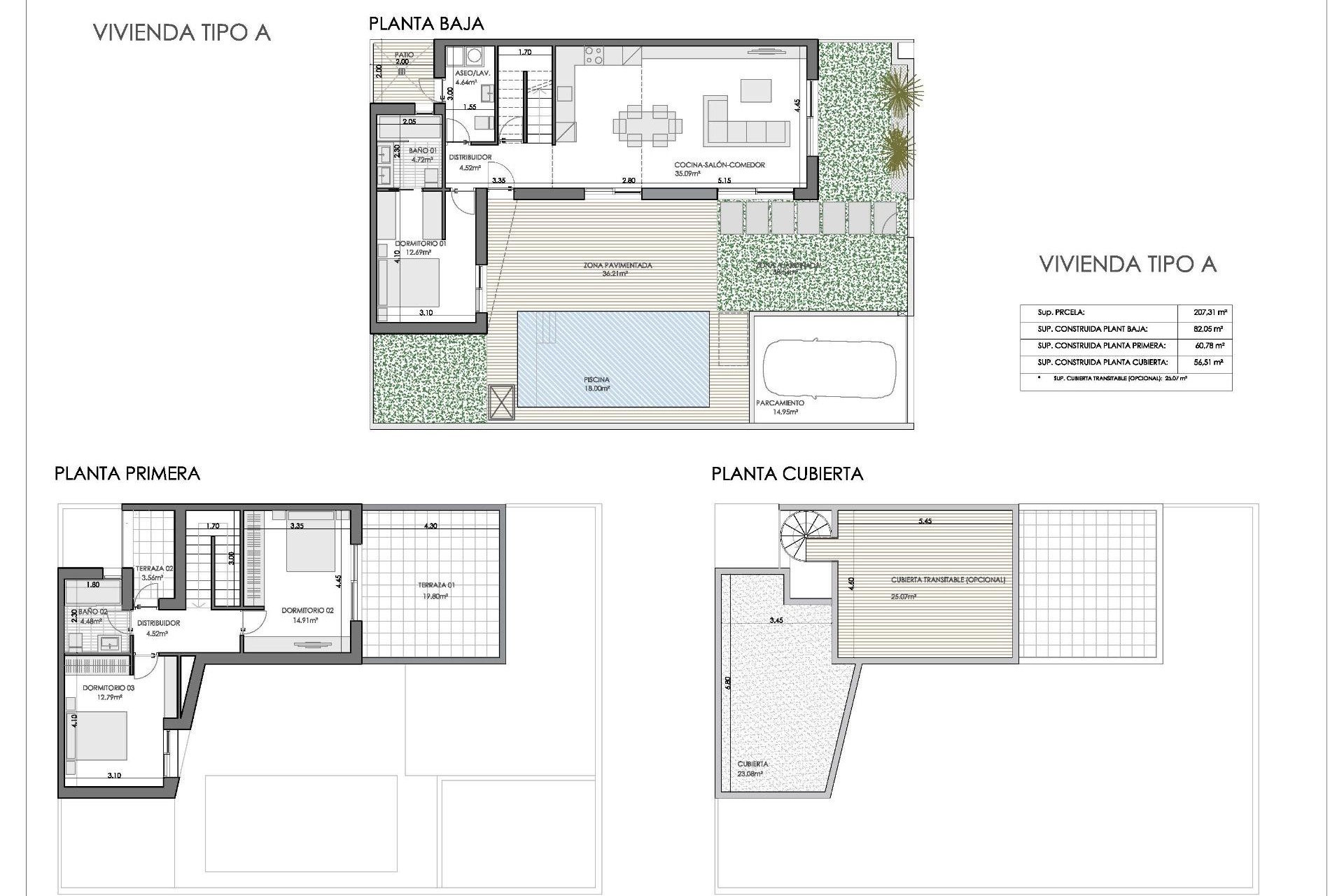 Obra Nueva - Villa adosada -
Bigastro - Loma Alta