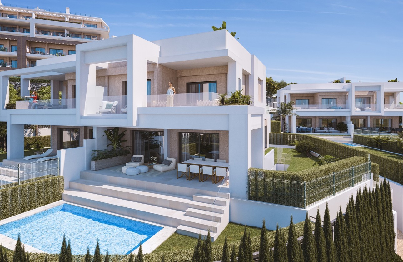 Obra Nueva - Villa adosada -
Estepona (Málaga) - Spain