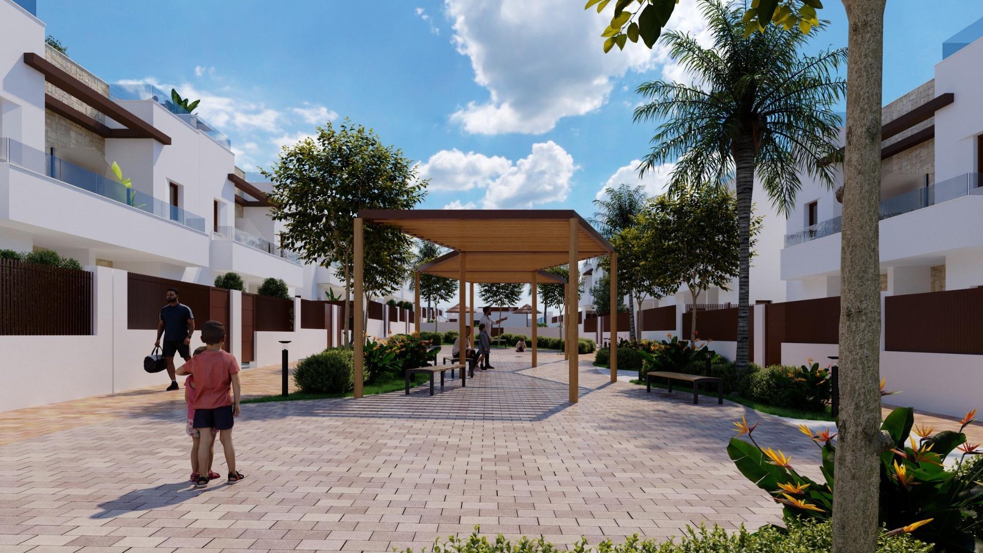 Obra Nueva - Villa adosada -
Orihuela - Vistabella Golf