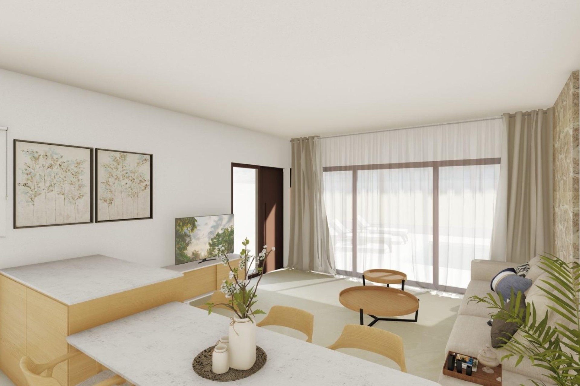 Obra Nueva - Villa adosada -
San Javier - pueblo