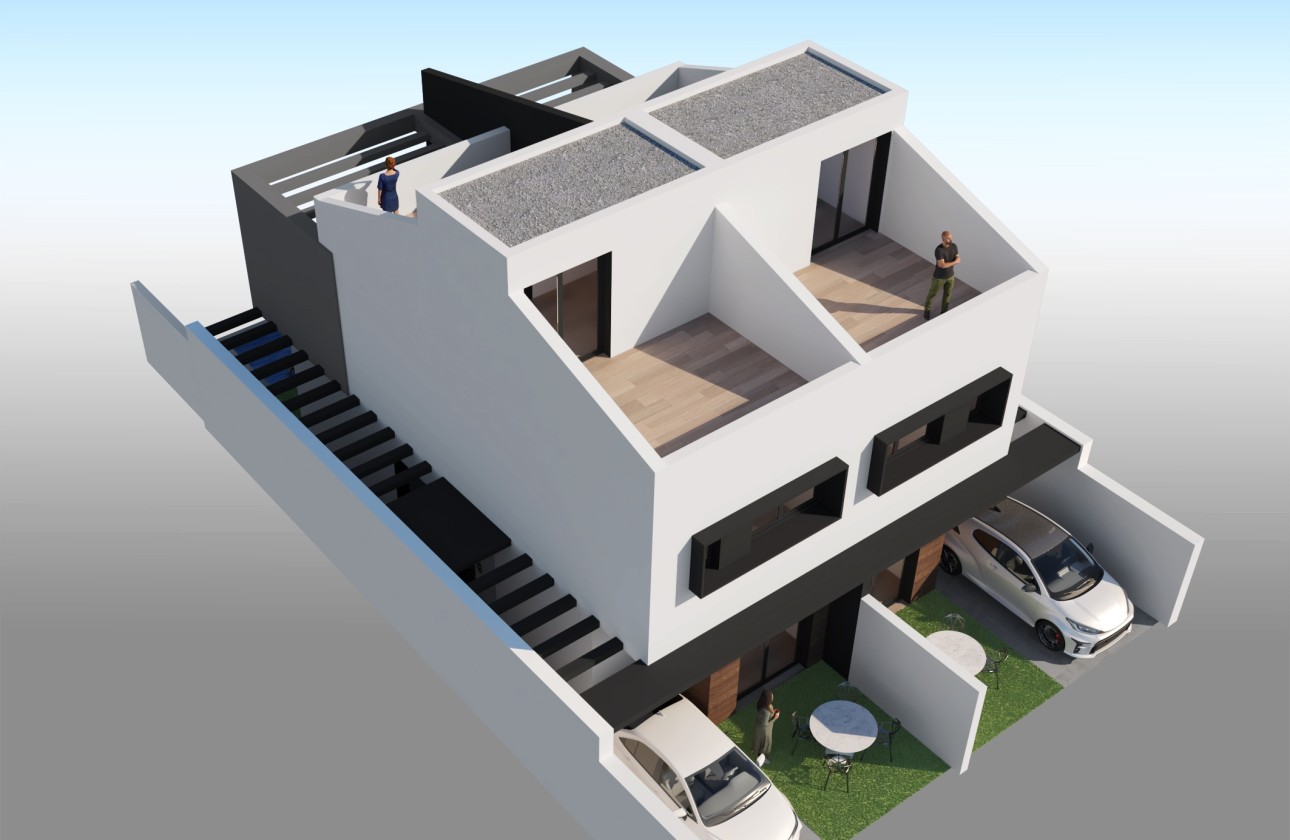 Obra Nueva - Villa adosada -
San Javier