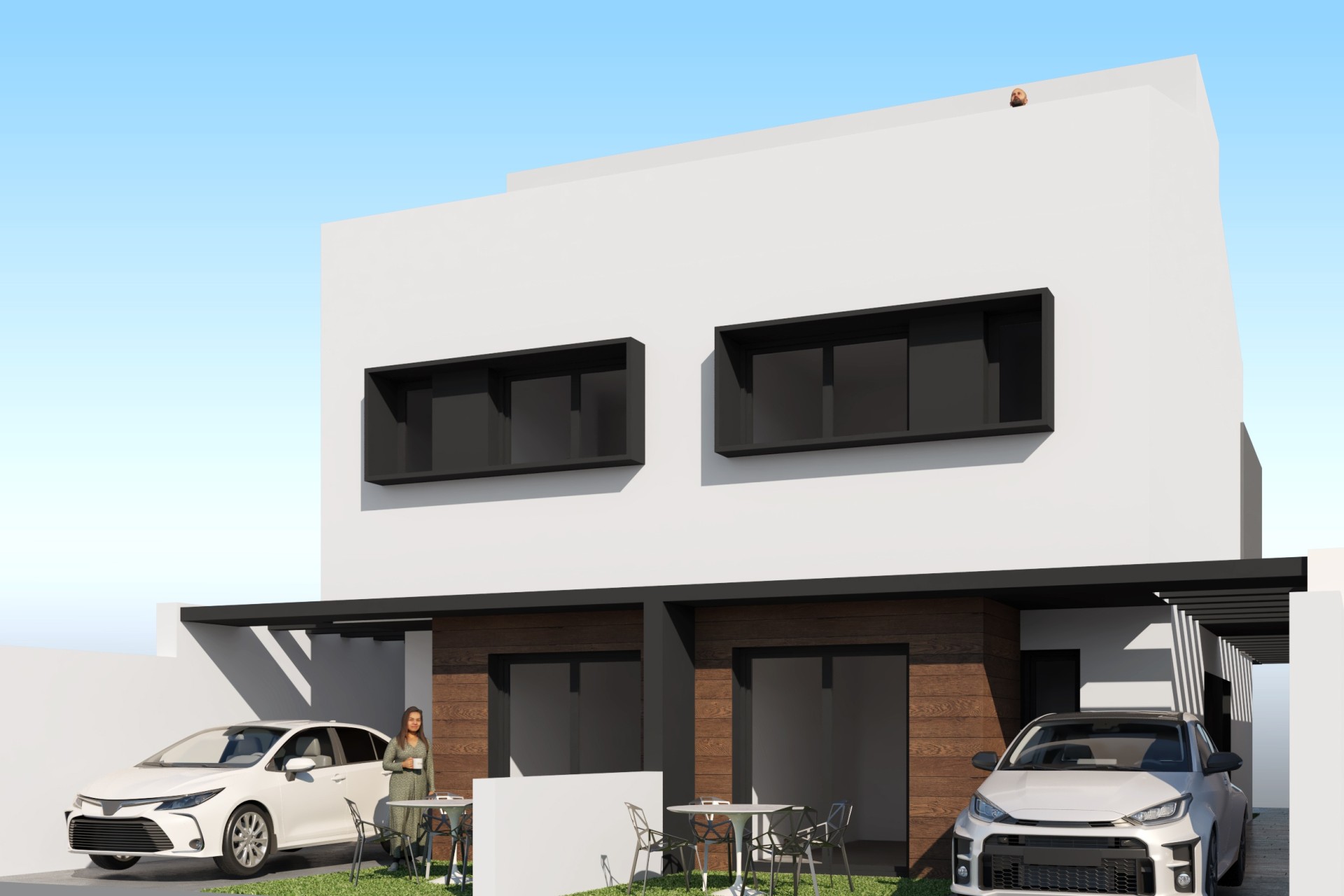Obra Nueva - Villa adosada -
San Javier