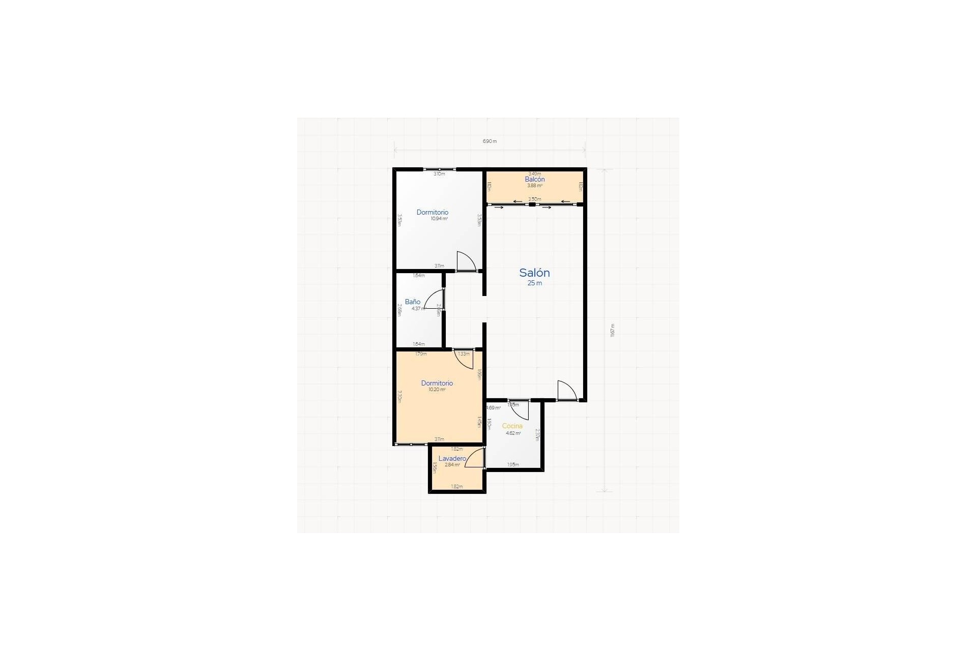 Resale - Apartment / Flat -
Torrevieja - La Mata