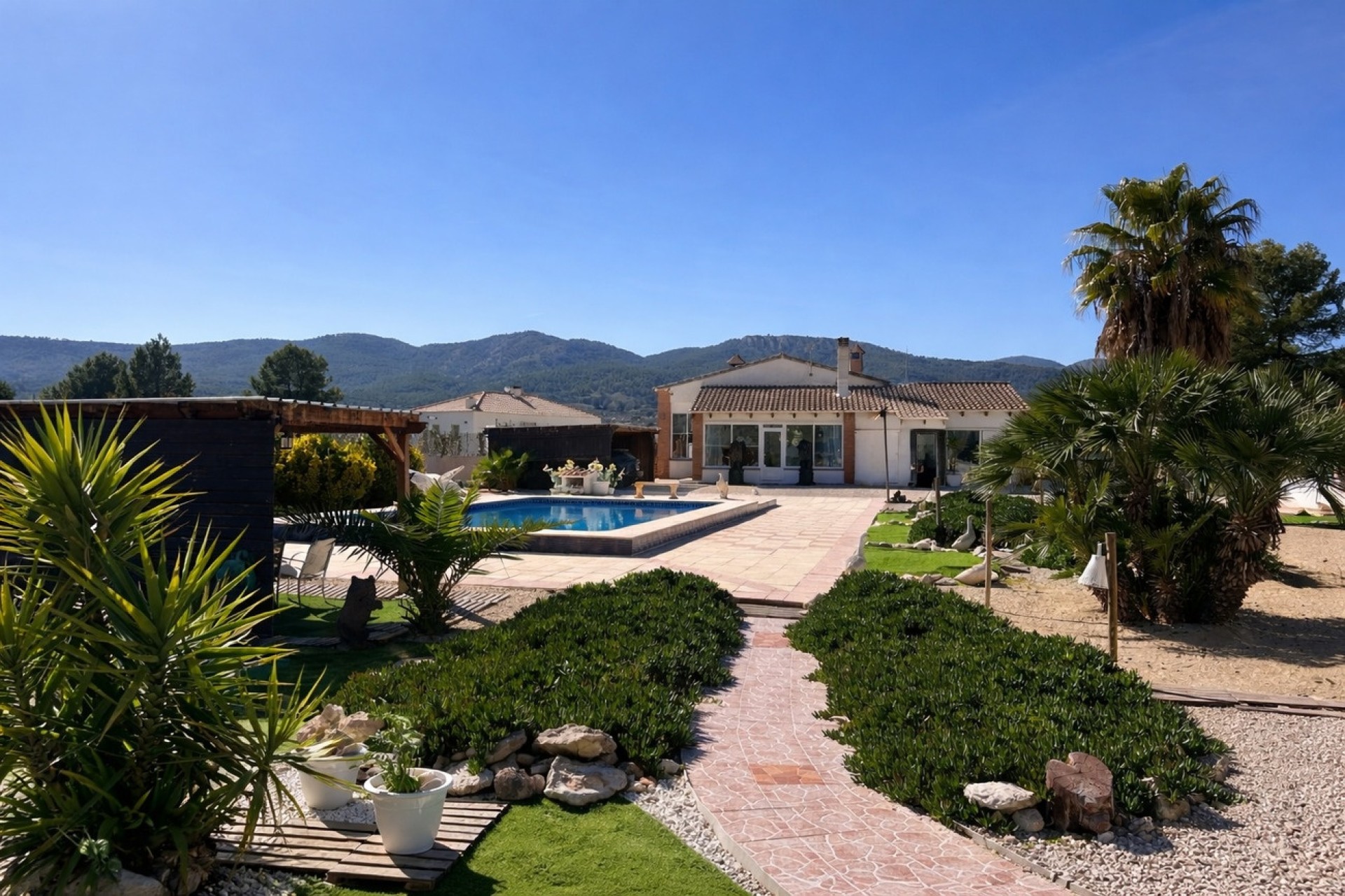 Resale - Freistehende Villa -
Castalla - Costa Blanca