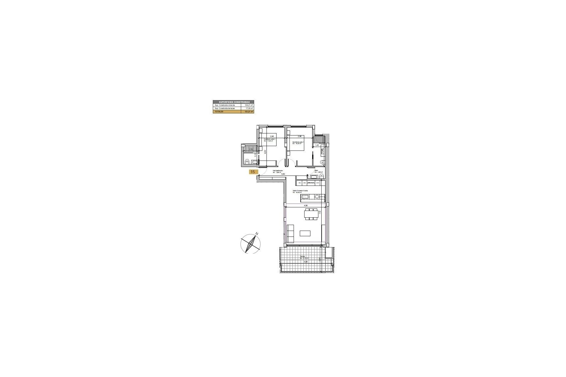 Resale - Wohnung / Apartment -
Las Colinas Golf Resort - Las Colinas Golf
