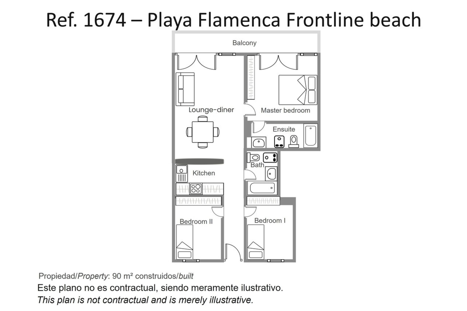 Revente - Appartement -
Orihuela Costa - Playa Flamenca