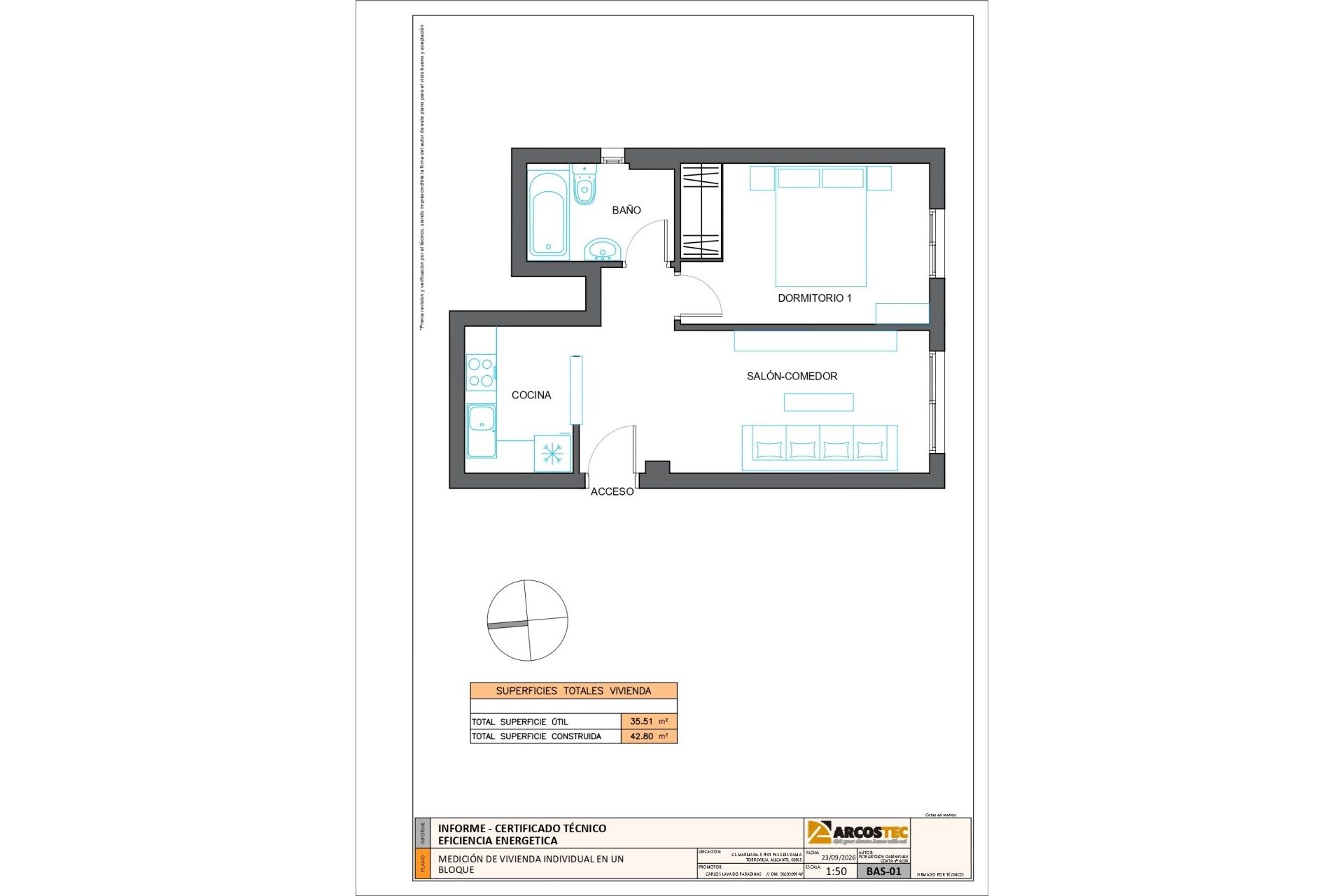 Revente - Appartement -
Torrevieja - Rocio del mar