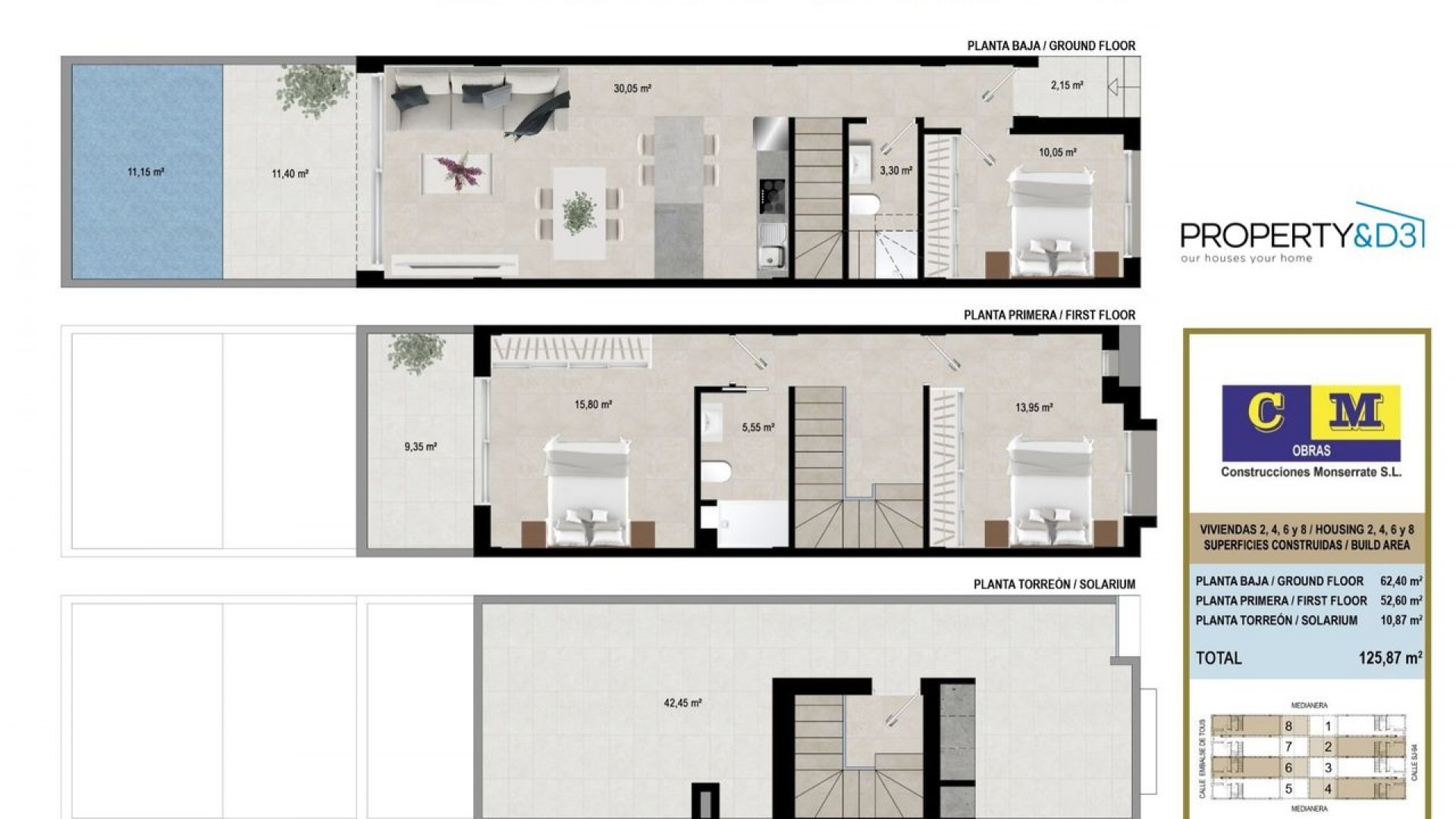 Revente - Maison de ville -
San Javier