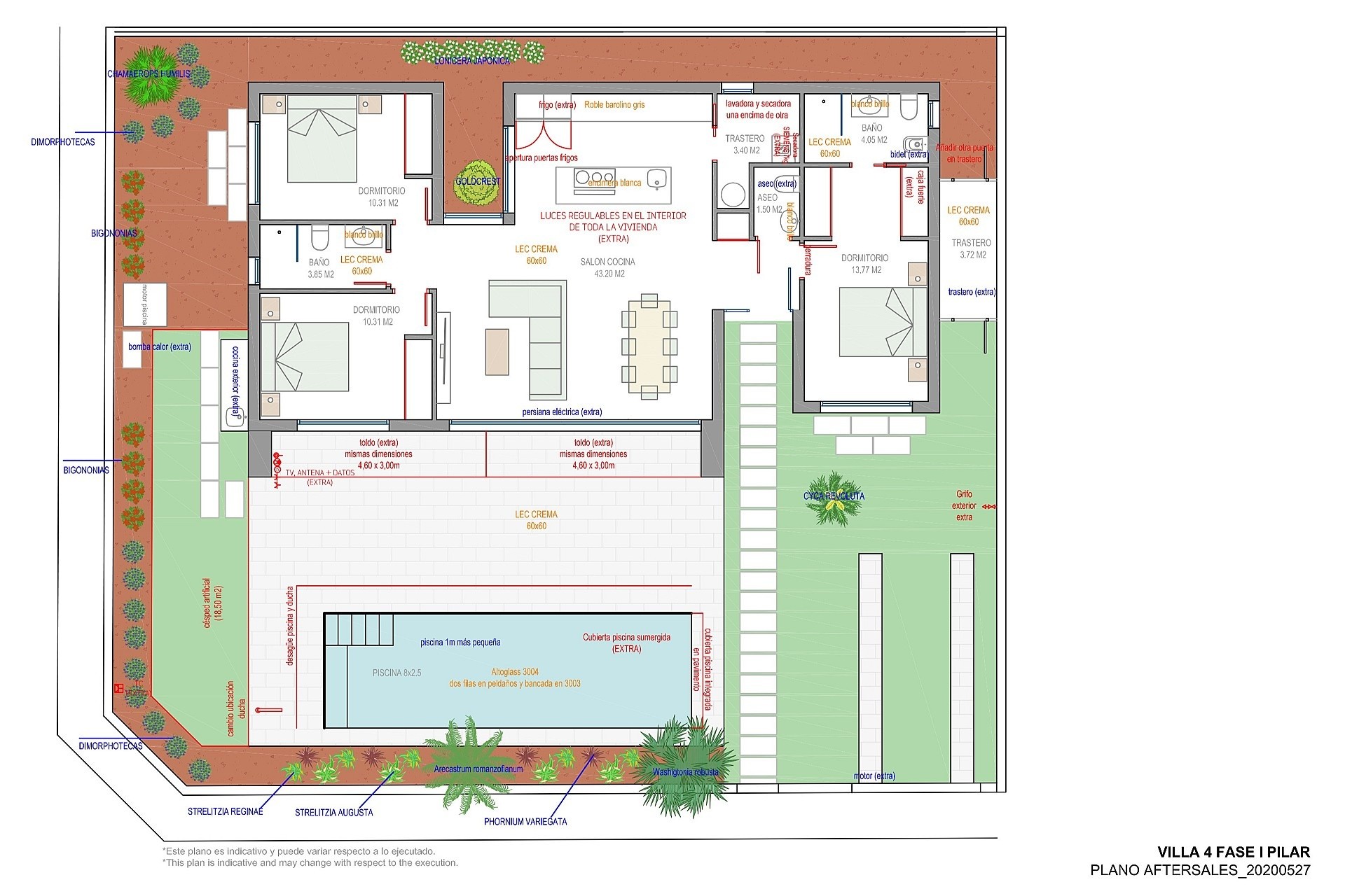 Revente - Villa Individuelle -
Pilar de la Horadada - Costa Blanca