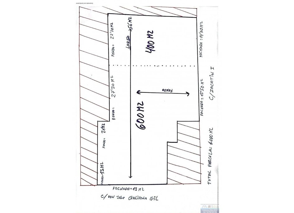 Sale - Plot Land -
Benferri - CENTRO