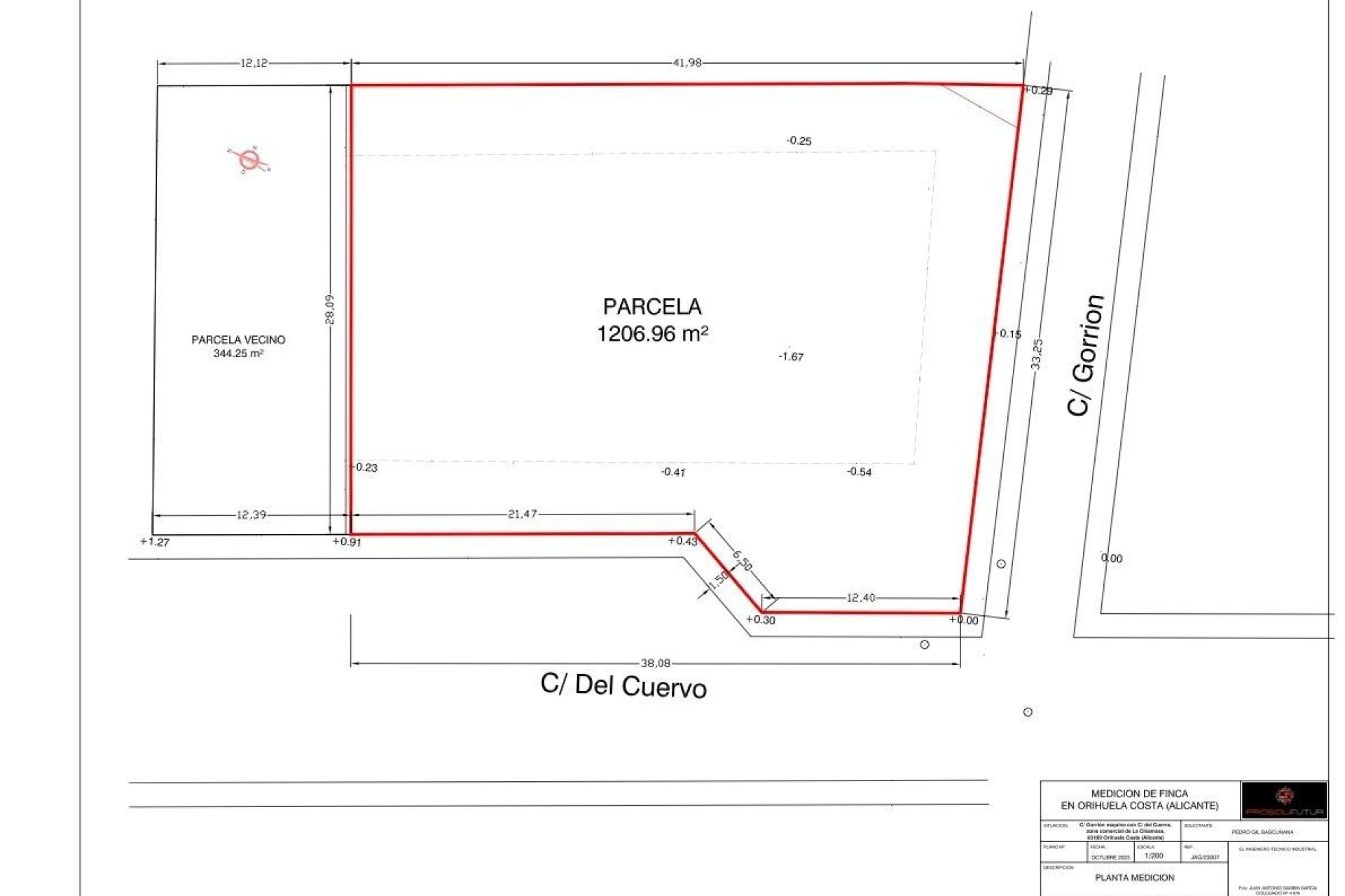 Sale - Plot Land -
Orihuela Costa - La Florida
