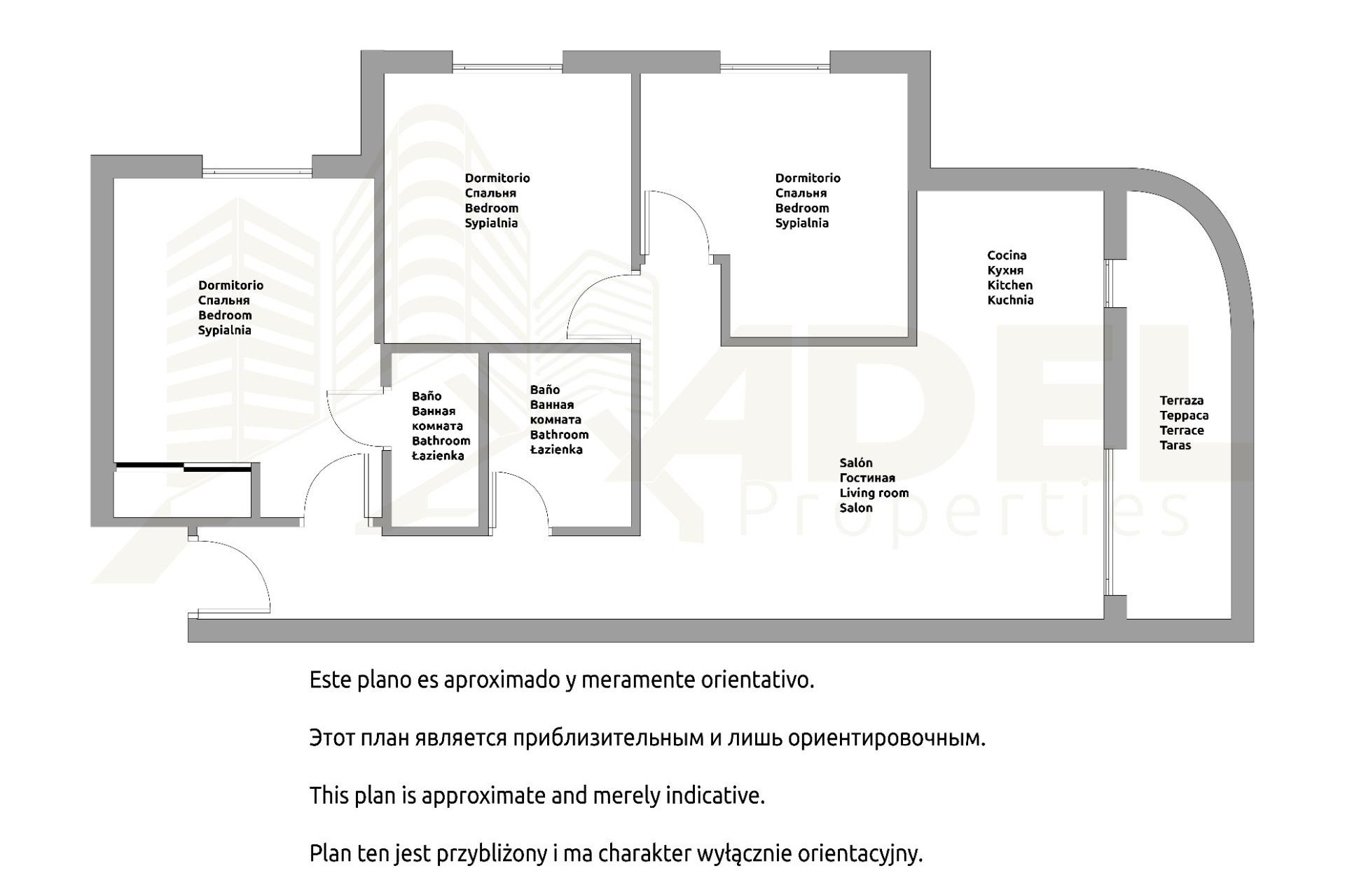 Sprzedaż - Apartament / Mieszkanie -
Torrevieja - Parque de las Naciones
