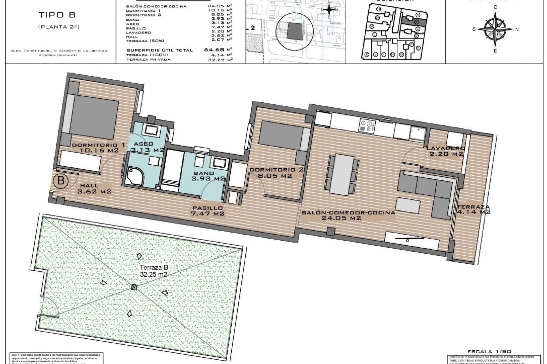 Venta - Apartamento / Piso -
Algorfa - Inland