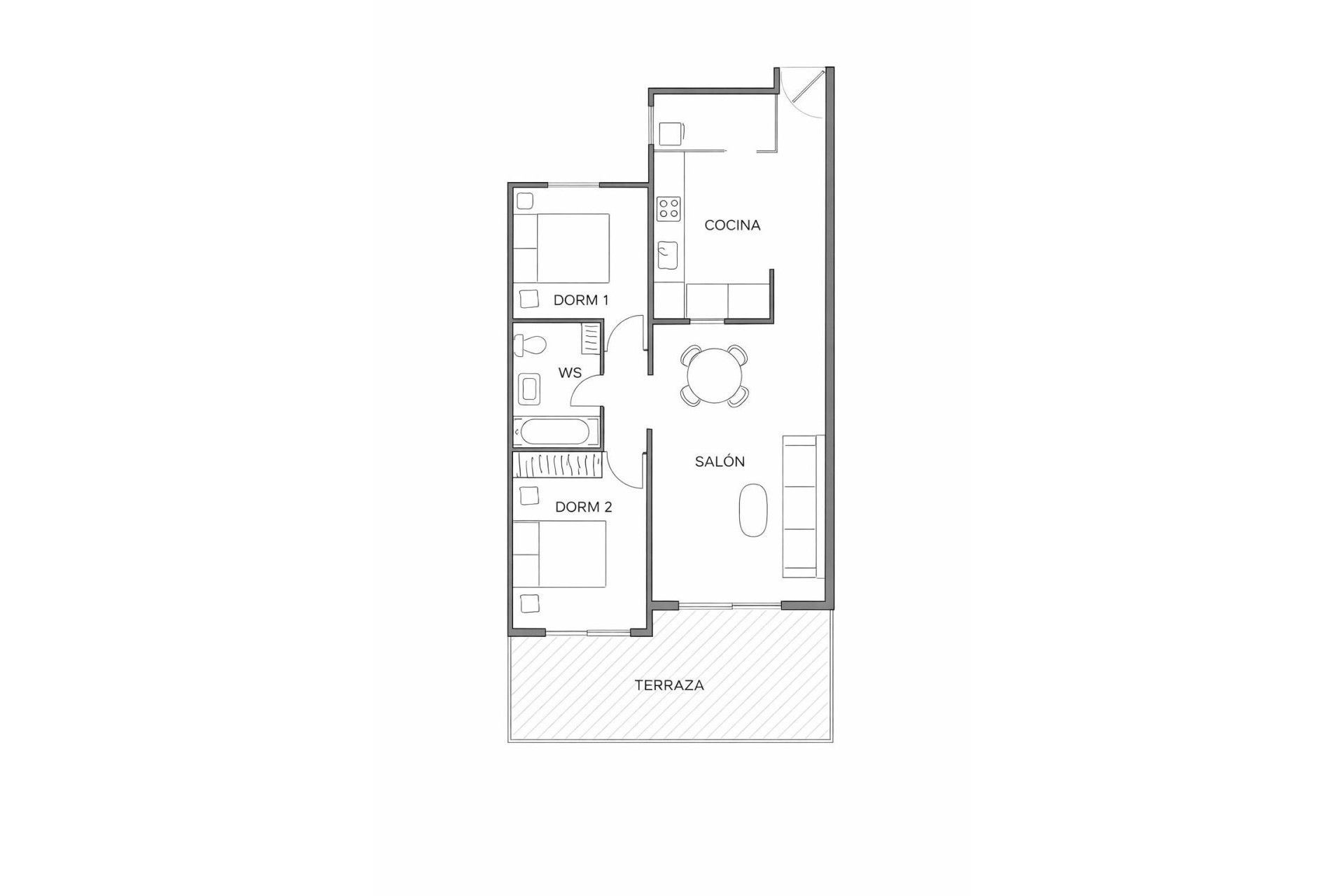 Venta - Apartamento piso -
Orihuela Costa - Campoamor