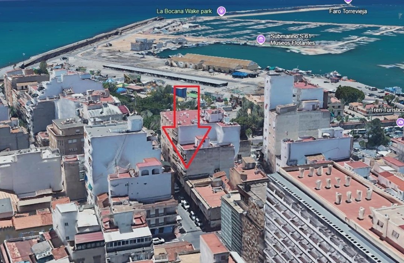 Venta - Apartamento / Piso -
Torrevieja - Centro - Muelle Pesquero