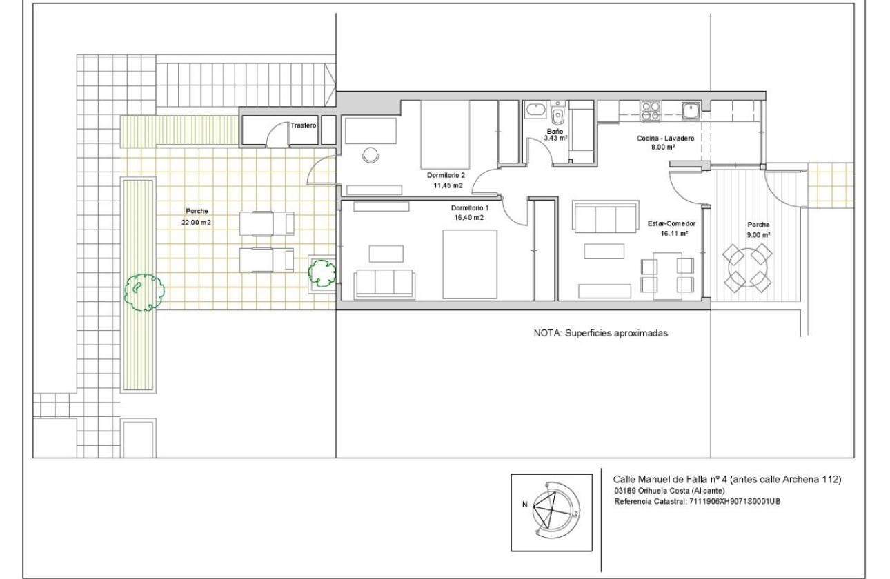Venta - Apartamento / Piso -
Villamartín