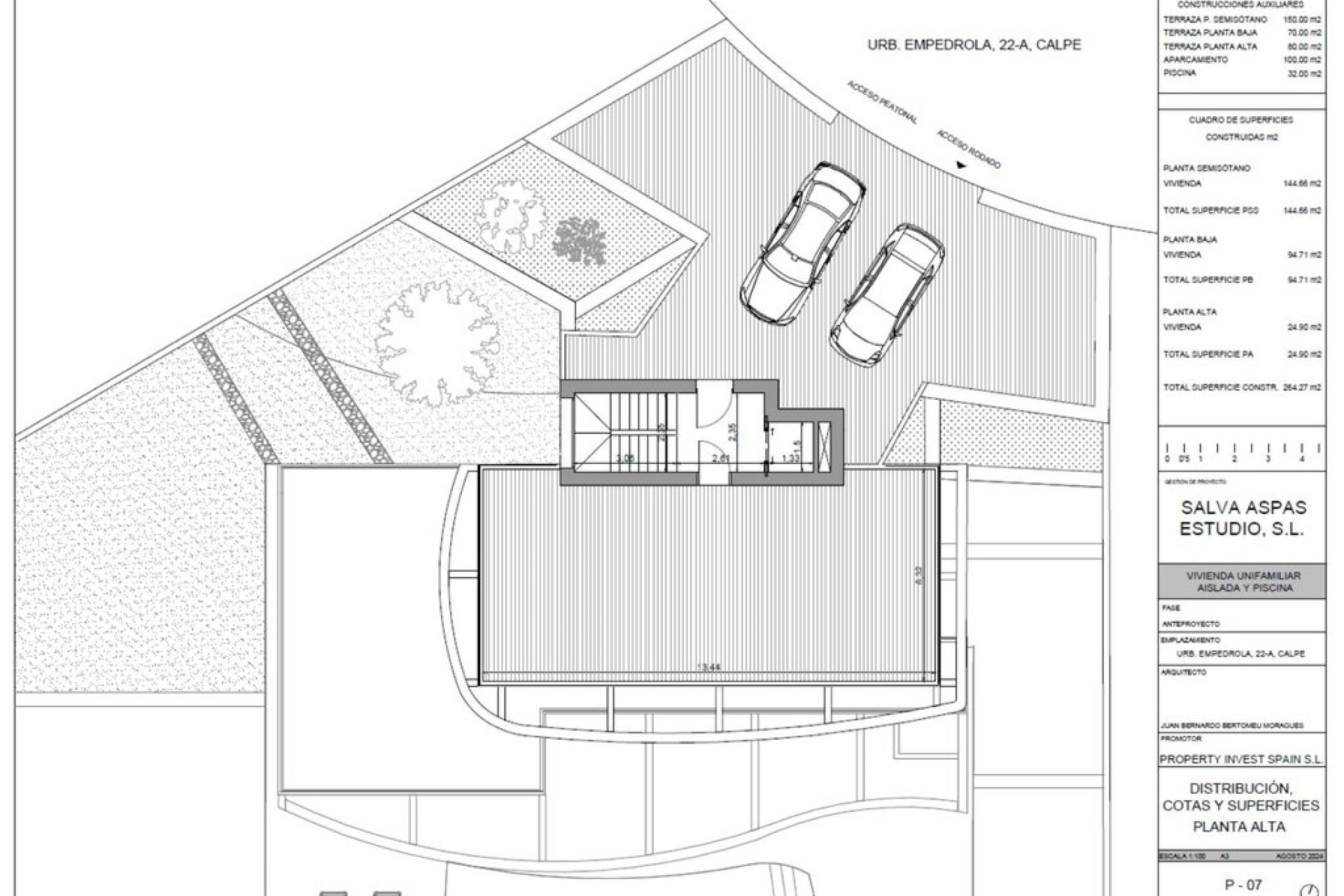 Venta - Chalet Independiente -
Calpe - Calp