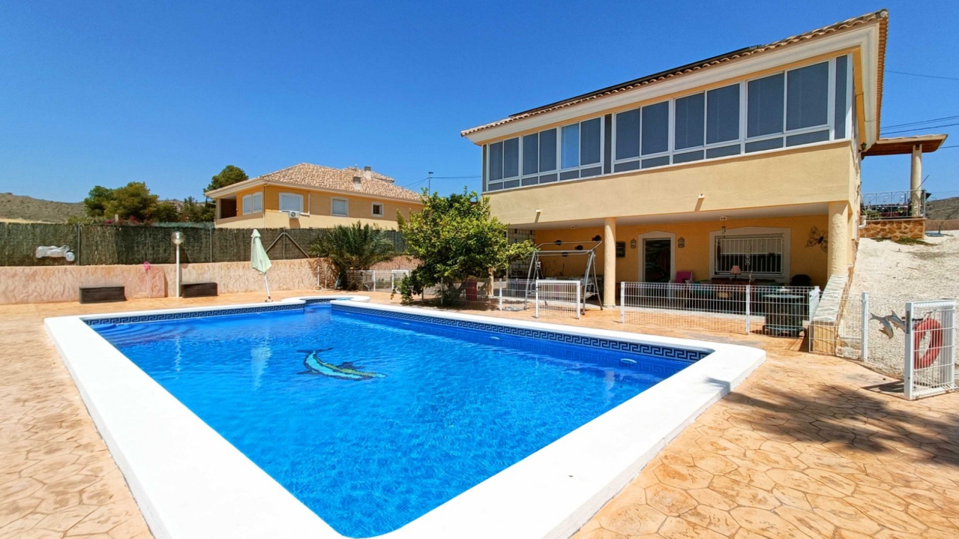 Videresalg - Fritliggende villa -
Abanilla