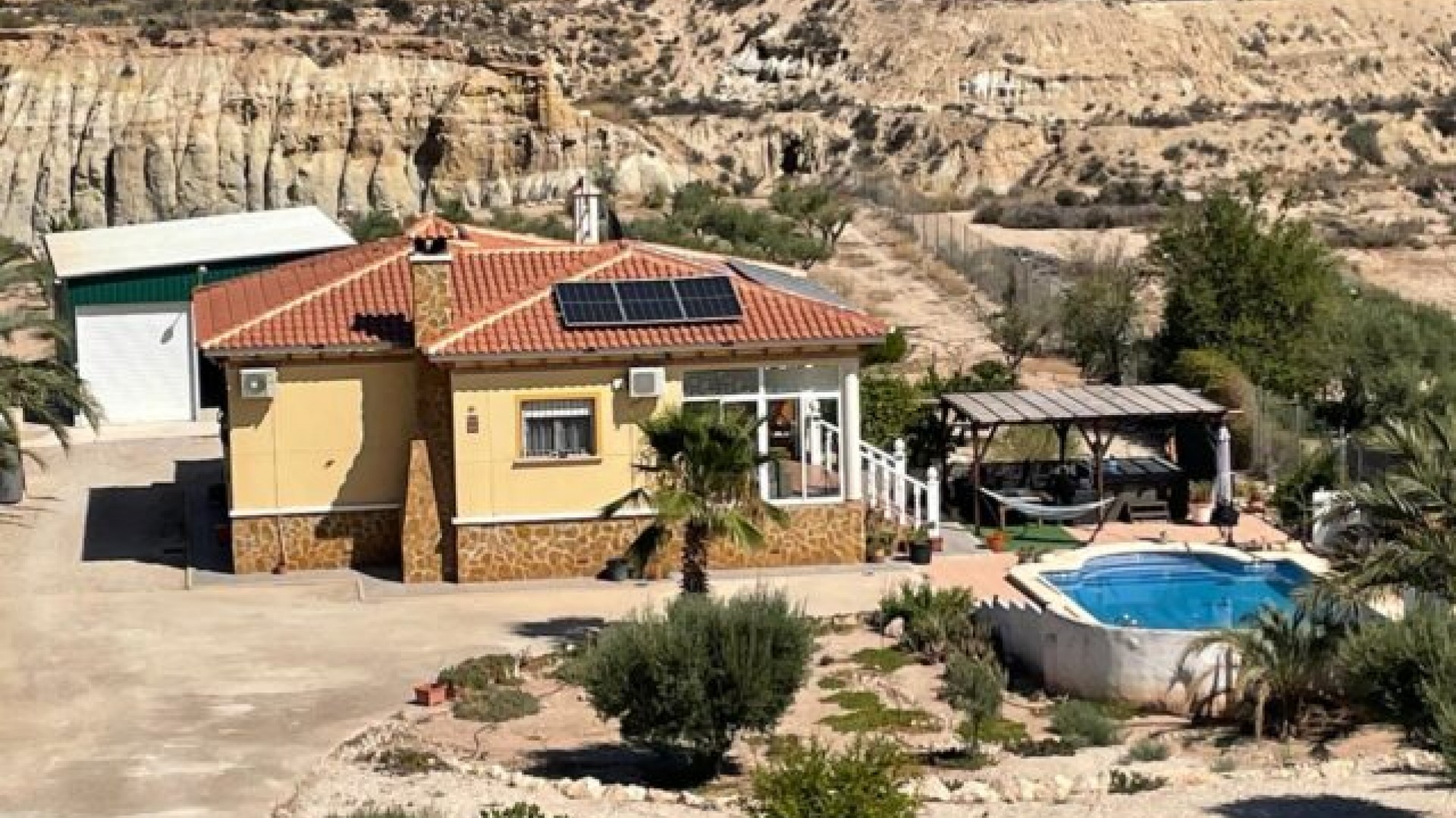 Videresalg - Fritliggende villa -
Abanilla