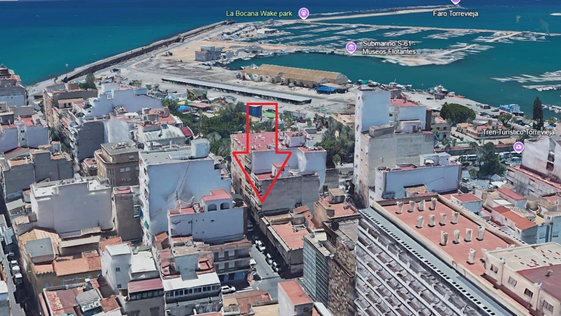 Videresalg - Lejlighed lejlighed -
Torrevieja - Centro - Muelle Pesquero